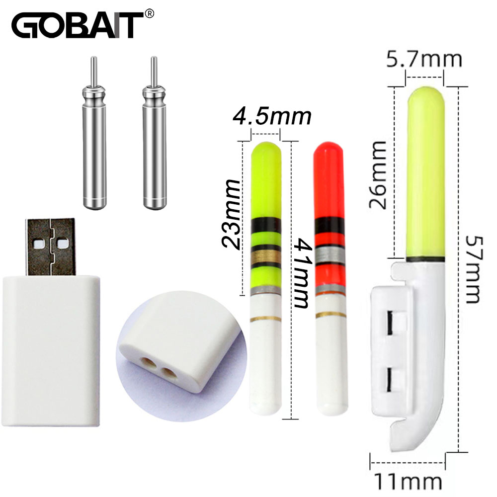 Night Float Fishing - CR322 3,6 В литиевая батарея USB