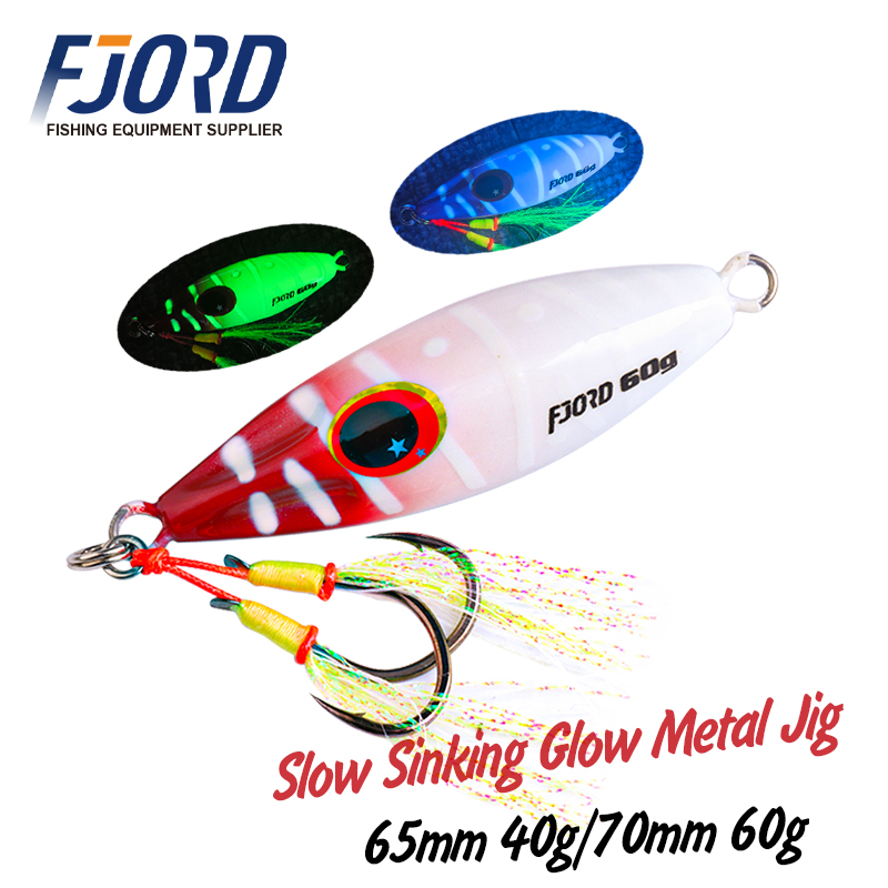 Fishing Equipment And Gear - FJORD 40 г 60 г металлические