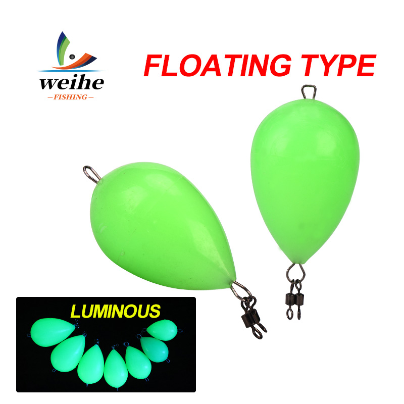 Night Float Fishing - WEIHE, 1 шт., светящийся в темноте