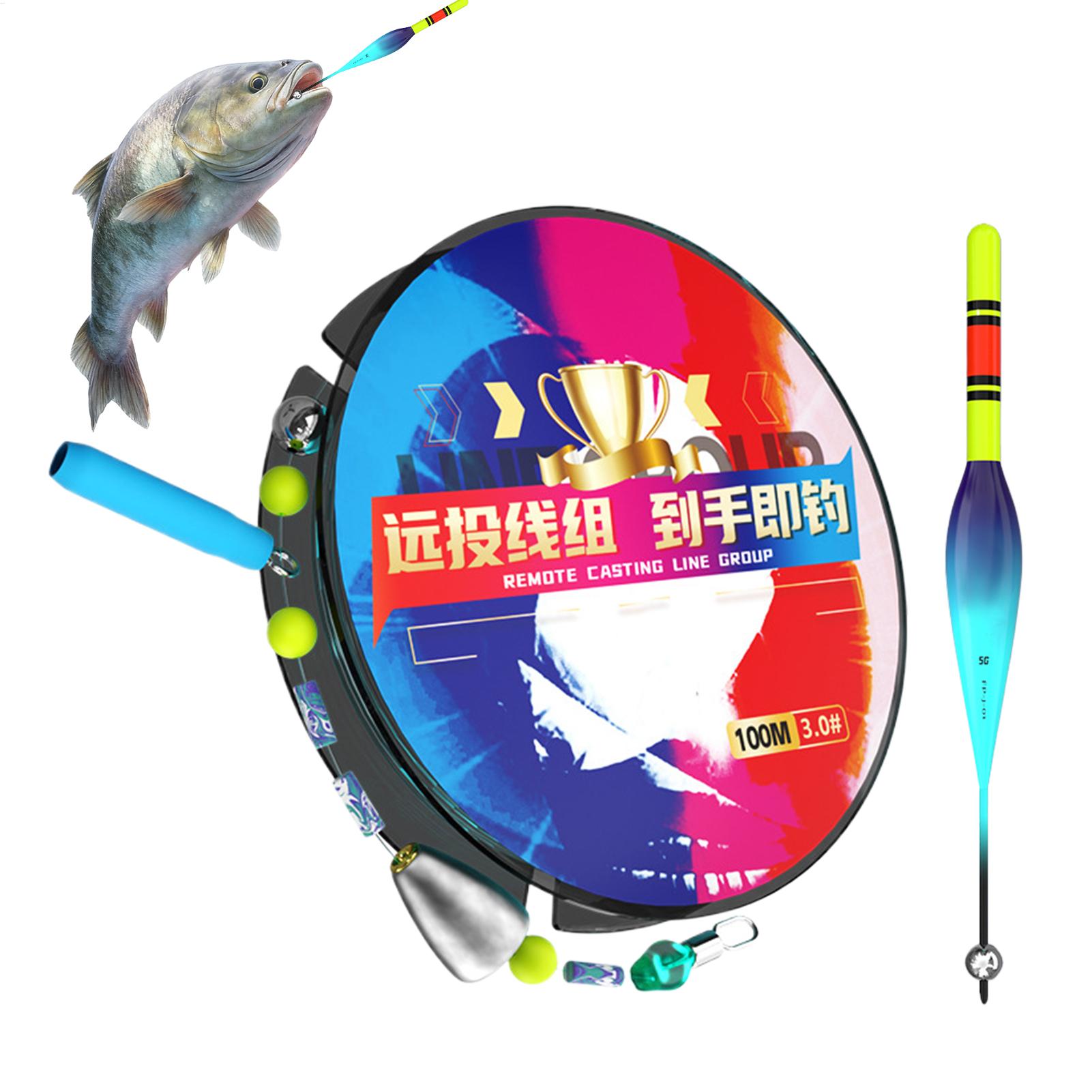 Night Float Fishing - Автоматический набор для рыбалки с поплавками-сигнализаторами